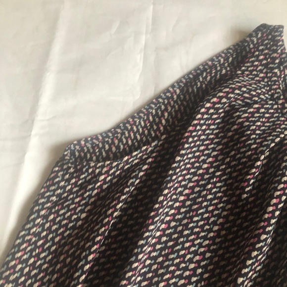 Harlowe &‎ Graham black graphic high neck swing top size Medium NEW with tag - Picture 6 of 11